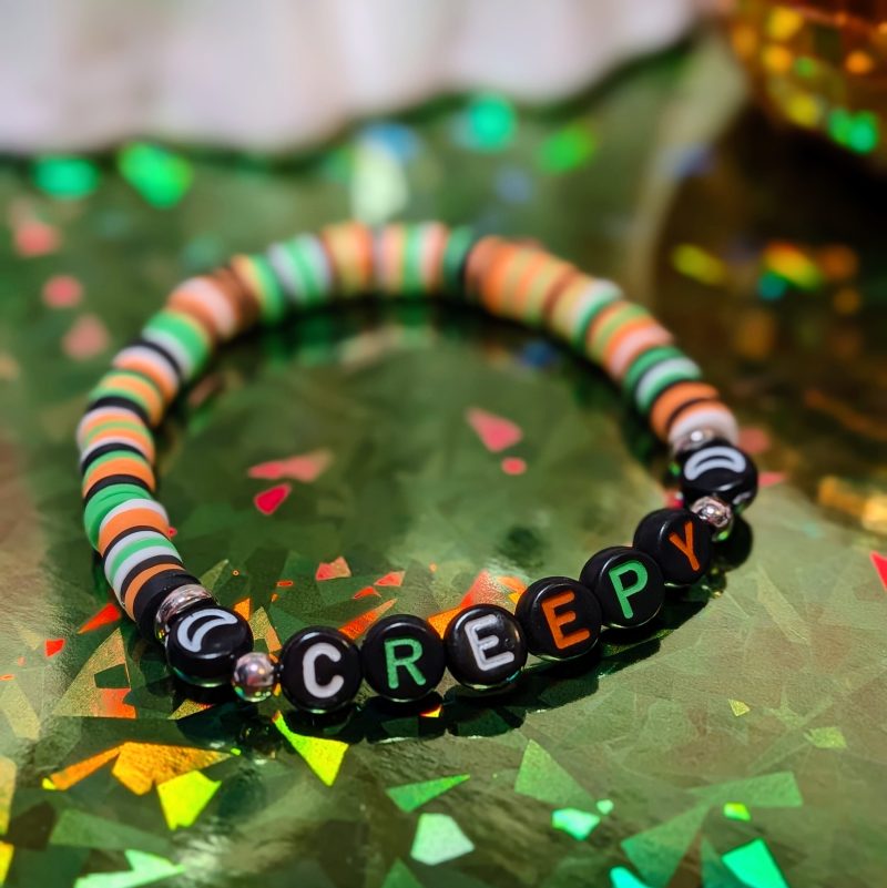 Halloween Creepy Friendship Bracelet