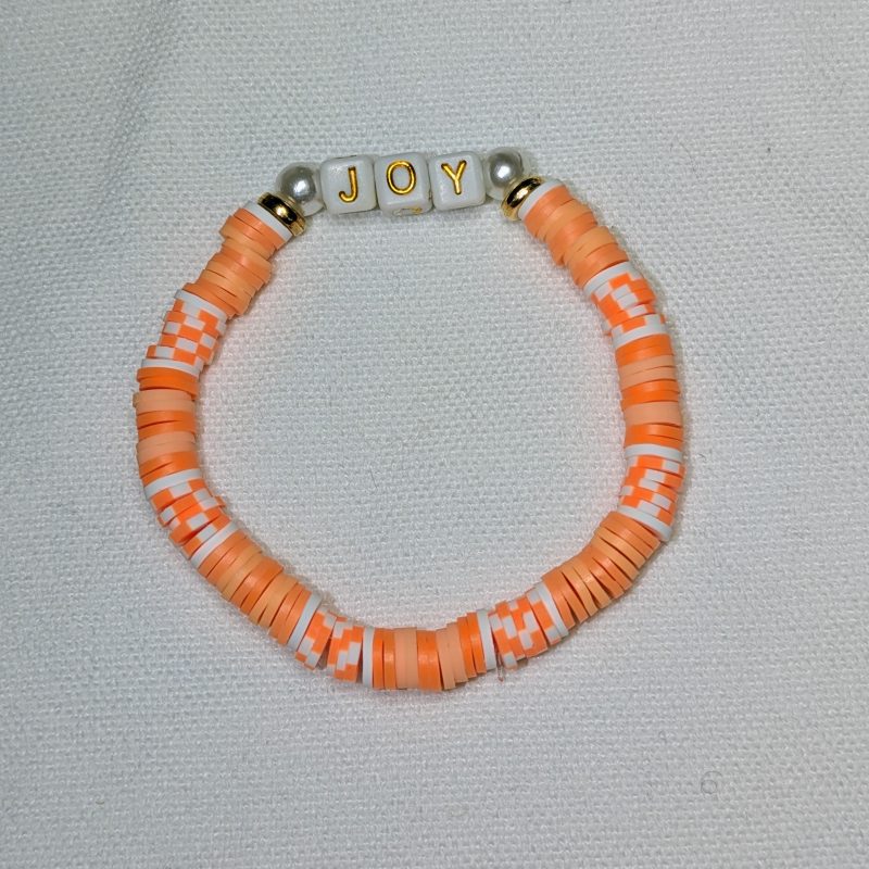 Emotion Friendship Bracelet Joy - Handmade Orange friendship bracelet