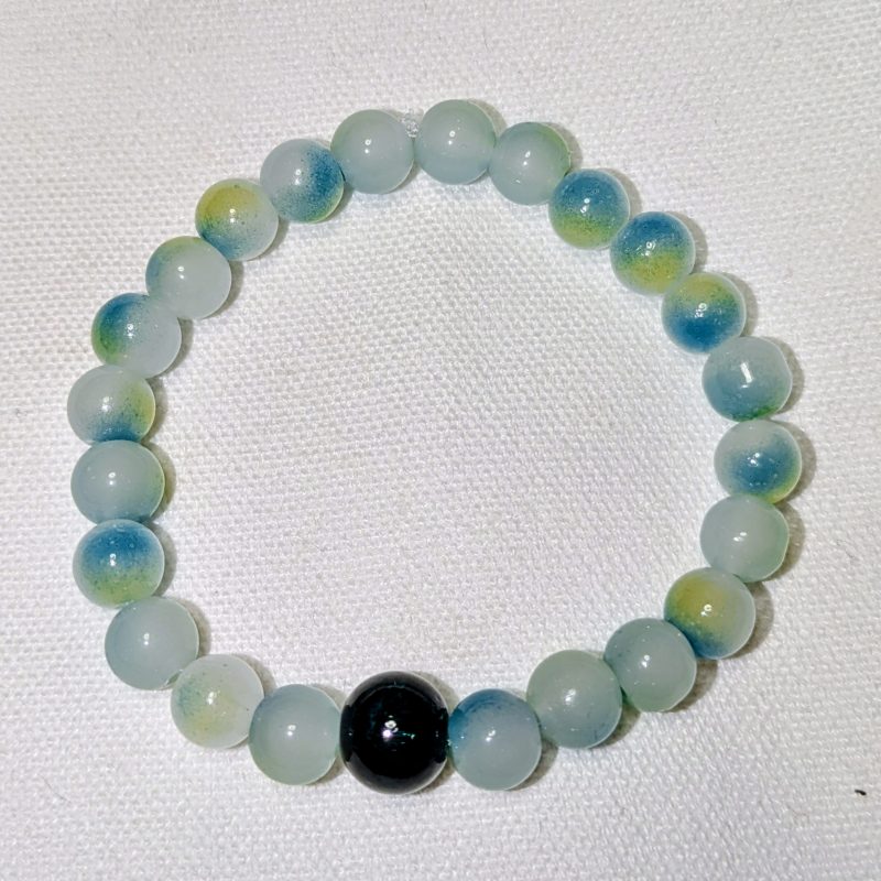 Blue Marble Friendship Bracelet